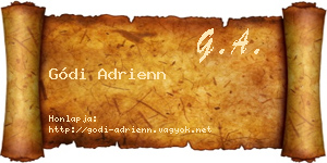 Gódi Adrienn névjegykártya