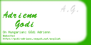 adrienn godi business card