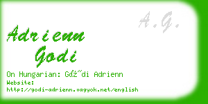 adrienn godi business card